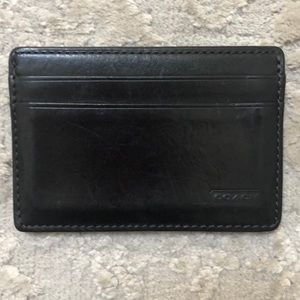 COACH card holder